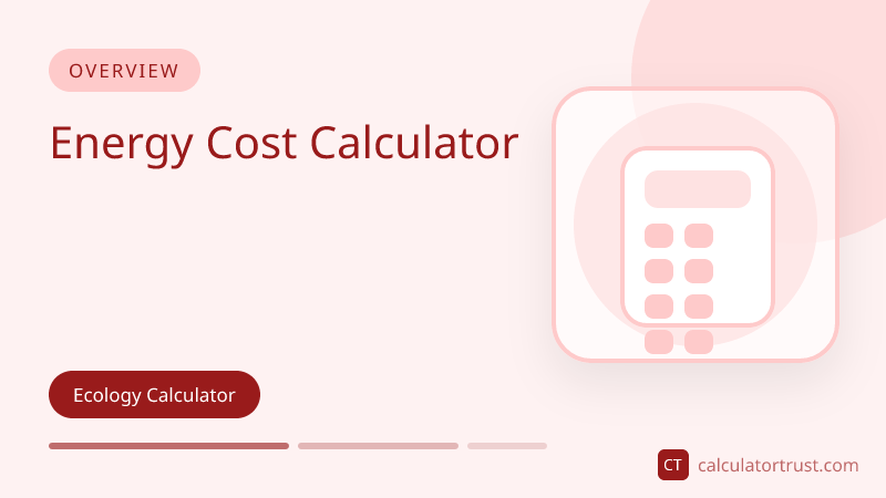 Understanding Energy Cost Calculator