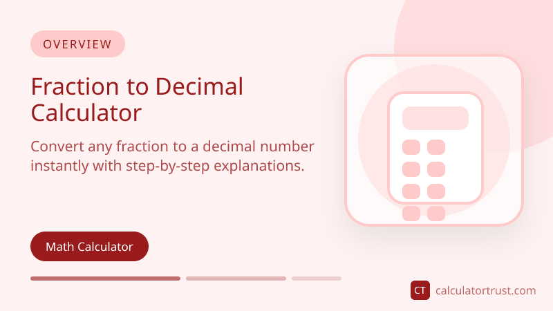 Understanding Fraction to Decimal Calculator